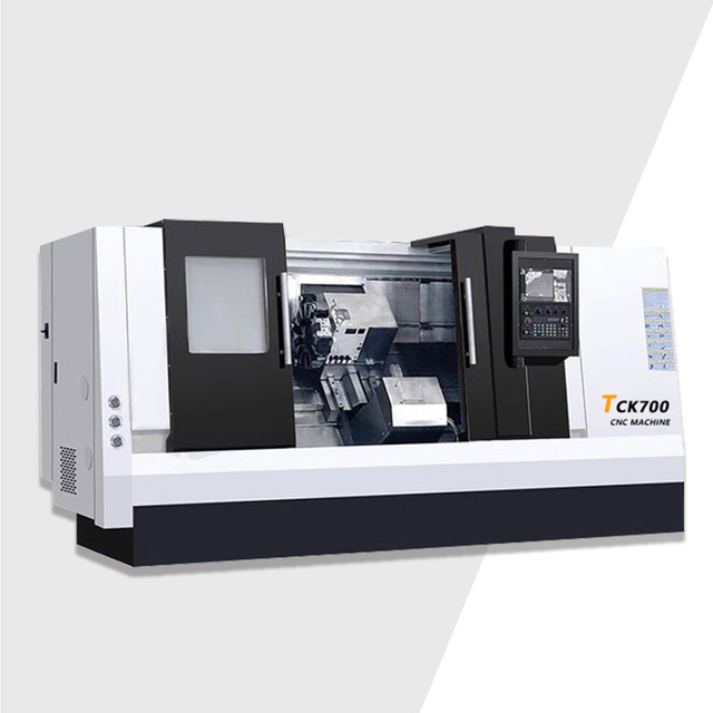 Токарный станок с ЧПУ с наклонной станиной TCK700