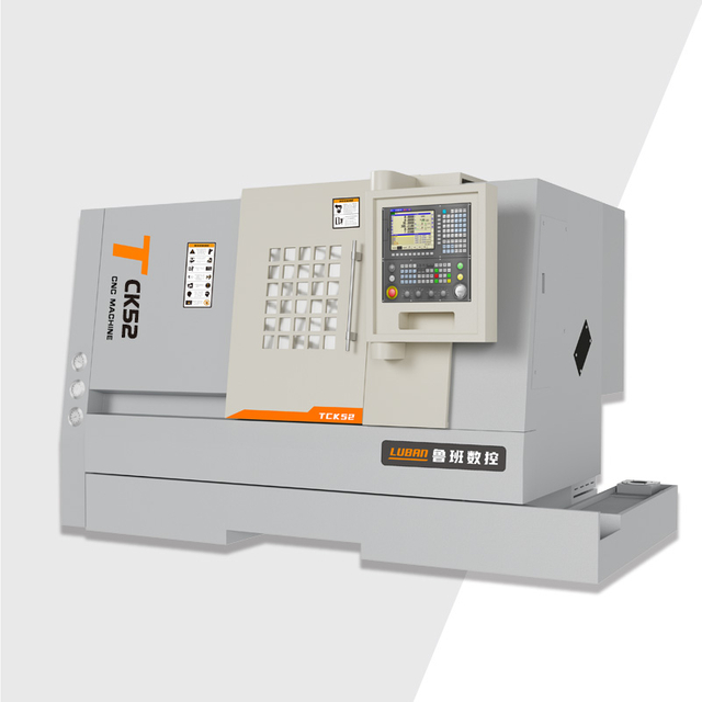 Токарный станок с ЧПУ с наклонной станиной TCK52